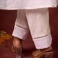 Beautiful hand-painted kurta in soft cotton-silk, perfect for special occasions - Pant and Dupatta optional.