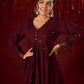 Elegant Rayon Kurta Featuring Handcrafted Mirror Embroidery - Pant and Dupatta optional