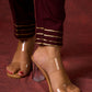 Elegant Rayon Kurta Featuring Handcrafted Mirror Embroidery - Pant and Dupatta optional