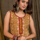 Classy Mustard Printed Cotton Kurta with Front Placket - Pant Optional