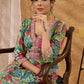 Embroidered flared printed kurta with beautiful detailing Pant optional