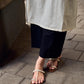 Pristine Off-White Cotton Flex Straight Kurta Featuring Subtle Monochrome Embroidery on Neckline & Sleeve Cuffs