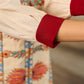 Artisan-crafted off-white Madhubani dress with beautiful hand-painted motifs and trim.