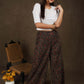 Smart casual Ajrakh Palazzo Pant