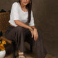 Trendy Striped Ajrakh Palazzo Pant