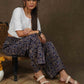 Smart Casual Animal Print Palazzo Pant