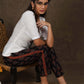 Beautiful cotton ajrakh narrow fitted pant