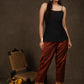 Classy Gold khun straight fit trouser