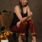 Classy Gold khun straight fit trouser