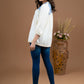 Off white Rayon Embroidered Top