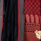 Exclusive Cotton Black and Maroon Combination Ajrakh Suit Set with Ajrakh bottom and Chanderi Dupatta