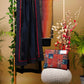 Elegant Multicolour Ikat Combination Suit Set with Ikat pant and Cotton Dupatta