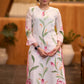 Flowy Printed Organza kurta Pant optional