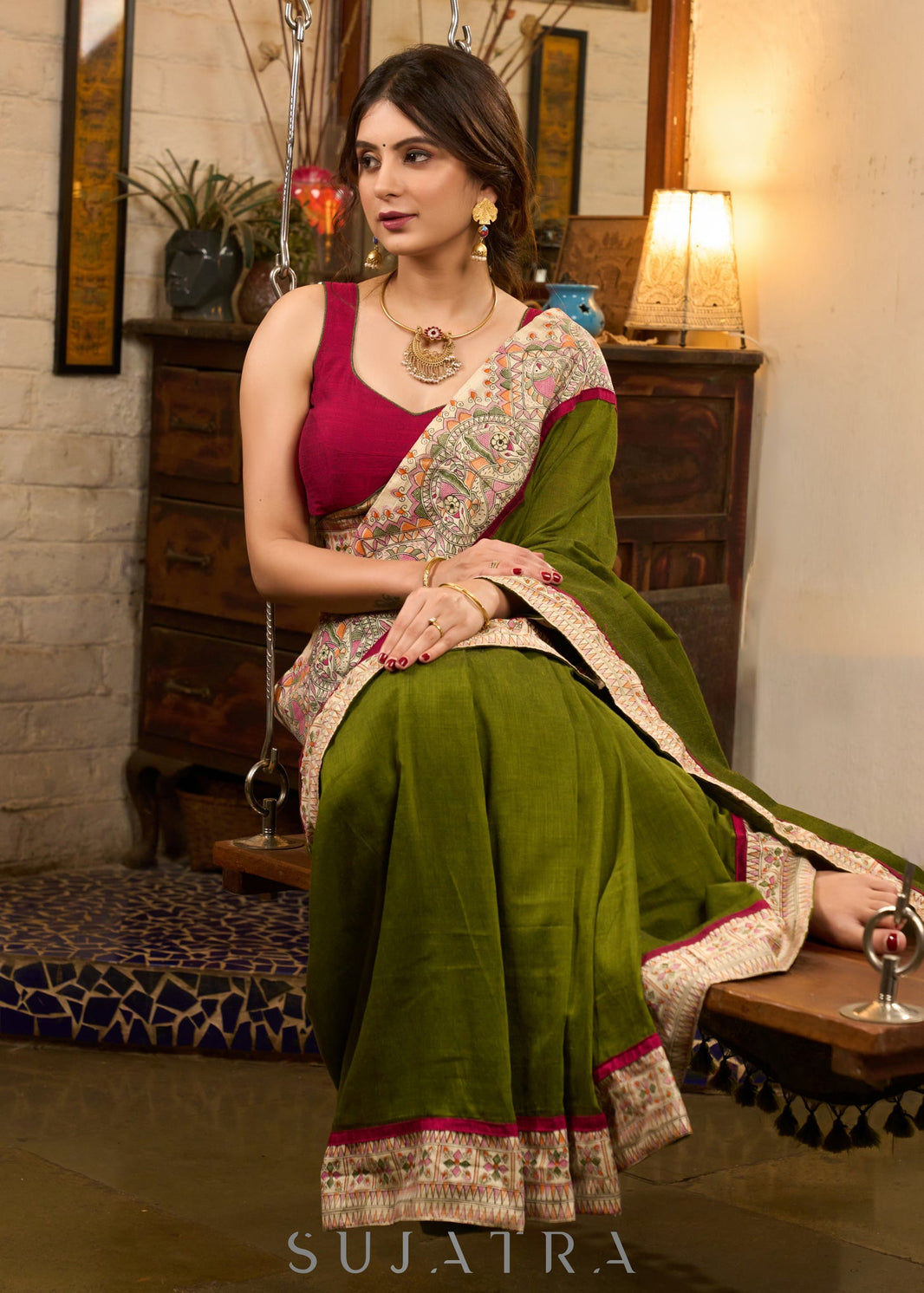 Suranjanita Silk Saree