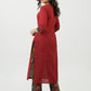 Trendy Maroon Cotton Ikat Combination Kurta - Ikat Pant Optional