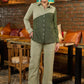 Stylish Straight fit pant in a light shade of green  - Shirt Optional