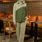 Stylish Straight fit pant in a light shade of green  - Shirt Optional