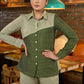 Stylish Straight fit pant in a light shade of green  - Shirt Optional