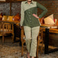 Stylish Straight fit pant in a light shade of green  - Shirt Optional