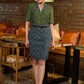 Straight fit ajrakh skirt - Shirt Optional