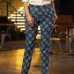 Trendy Indigo Narrow Fit Pant White Cotton Shirt Optional