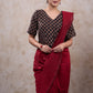 Exclusive black cotton ajrakh top style blouse