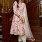 Flared Hakoba printed cotton kurta and matching pants - Dupatta Optional