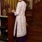 Classic hakoba printed cotton kurta paired with stylish rayon afgani pants - Dupatta Optional