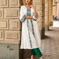 Timeless White Cotton Kurta with Hand Painted Madhubani Motifs on Front & Sleeves