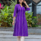Seher  Cotton Silk Gota Patti Kurta
