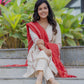 Jashn Cotton Silk Kurta with Delicate Embellishments
