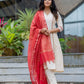 Jashn Cotton Silk Kurta with Delicate Embellishments