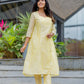 Bahaar Chanderi Silk Gota Patti Kurta