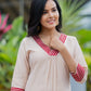Raunak Cotton Silk Gota Patti Kurta