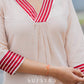 Raunak Cotton Silk Gota Patti Kurta