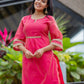 Rooh Hand Embroidered Chanderi Kurta