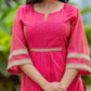 Rooh Hand Embroidered Chanderi Kurta