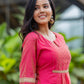 Rooh Hand Embroidered Chanderi Kurta