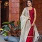 Rangini Cotton Silk Kurta with Delicate Embellishments