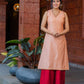 Rang Intricate Hand Embroidered Chanderi Kurta