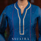 Rangrez Exquisite Hand Embroidered Chanderi Kurta