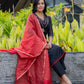 Raatrani Intricate Hand Embroidered Chanderi Kurta