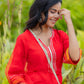 Riwaayat Cotton Silk Gotapatti Kurta
