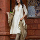 Sitara Hand Embroidered Pleated Chanderi Kurta