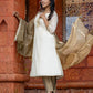 Sitara Hand Embroidered Pleated Chanderi Kurta