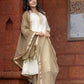 Sitara Hand Embroidered Pleated Chanderi Kurta