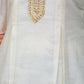 Sitara Hand Embroidered Pleated Chanderi Kurta