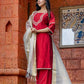 Utsavi Hand Embroidered Cotton Silk Kurta