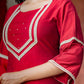 Utsavi Hand Embroidered Cotton Silk Kurta