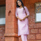 Chand Gulab Hand Embroidered Chanderi Kurta